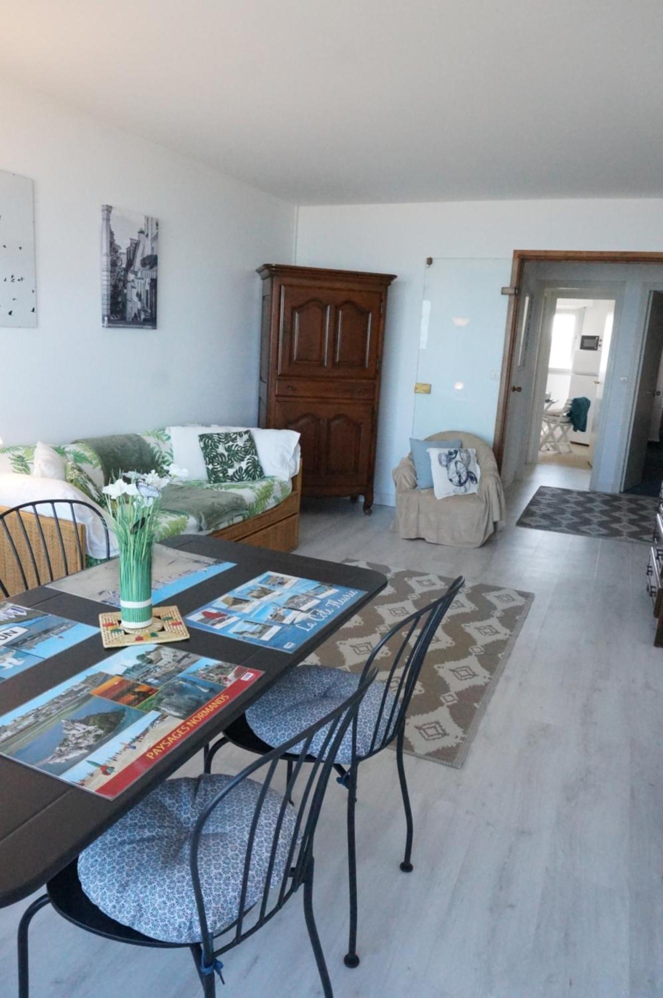 Belle Vie Vue Dominante Mer Et Plage - Appartement 2 A 4 Personnes Cabourg Buitenkant foto
